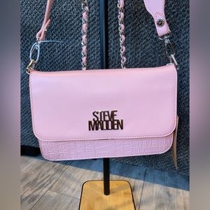 NWT Steve Madden pink crossbody purse